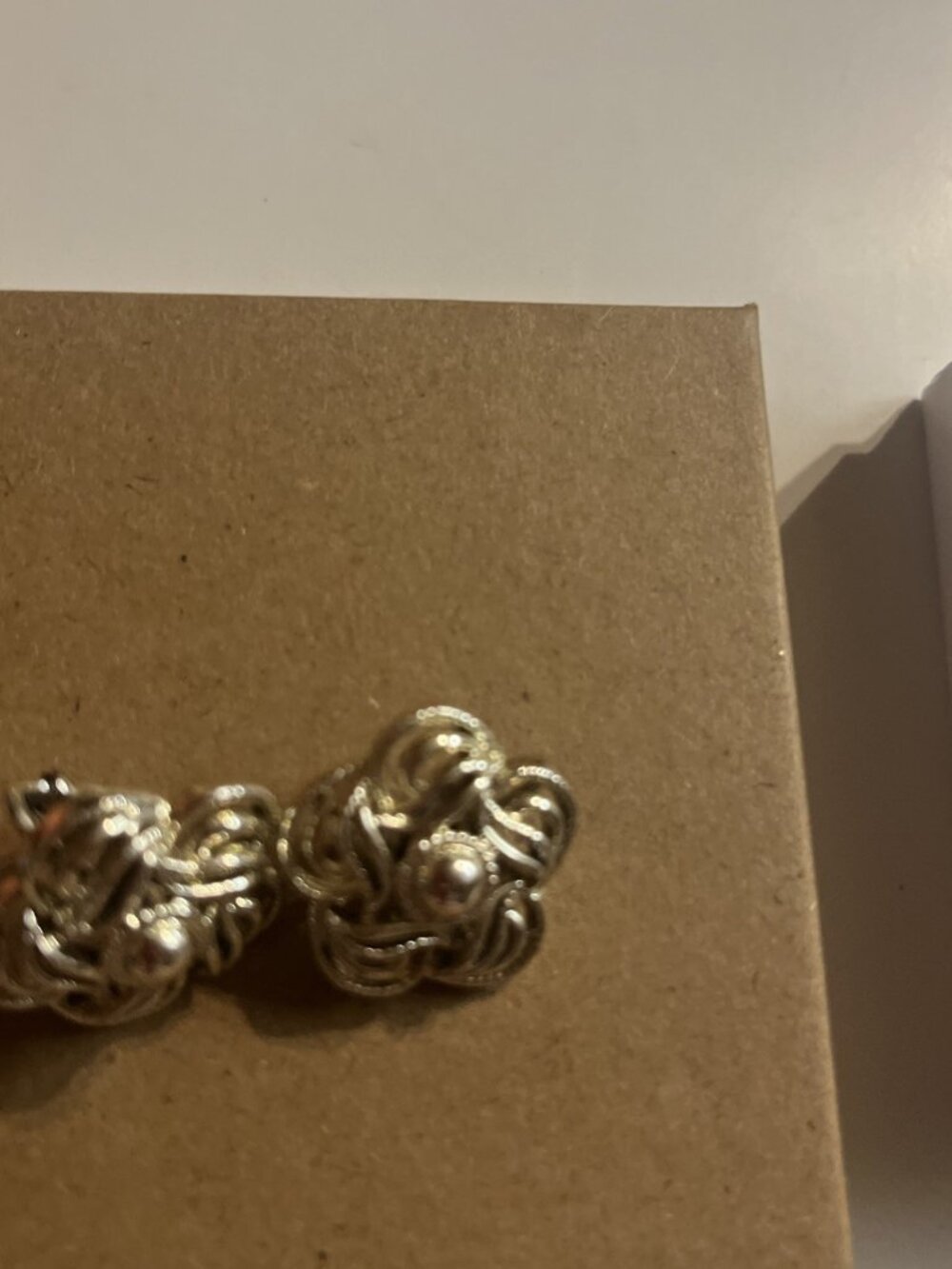 Coro Stamped earrings for women 925 vintage Earrings